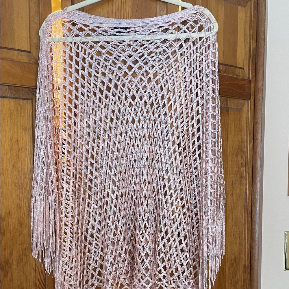 Charlie Paige Blush Knit Cover-Up